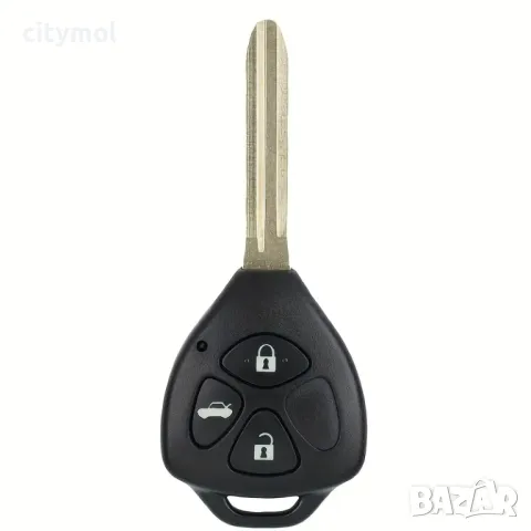Кутийка за ключ с 3 бутона за Toyota Corolla,Avensis, Yaris, RAV4 и др, ​с острие TOY 43, снимка 2 - Аксесоари и консумативи - 50022486