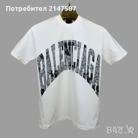 Мъжки тениски Balenciaga , снимка 2 - Тениски - 48391403