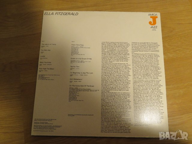 грамофонни плочи джаз, Грамофонна плоча Ела Фицджералд - изд. 78 год ! , снимка 2 - Грамофонни плочи - 28704696