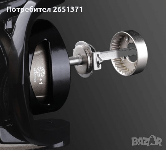 Професионална метална спининг макара SЕ 2500 с две шпули - 90 лв., снимка 5 - Макари - 38345740