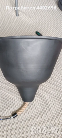 Стилна ретро лампа, снимка 3 - Лампи за таван - 51053478