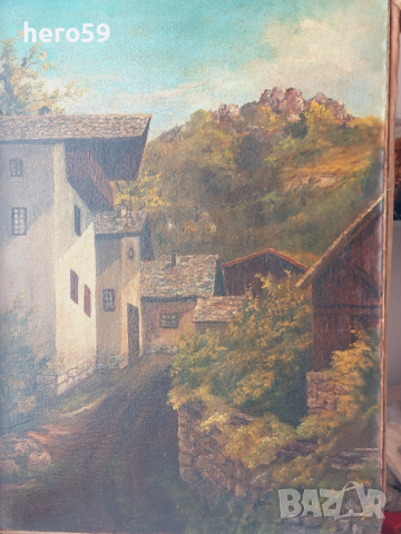 Картина на художника Асен Белковски(1879-1957), снимка 10 - Картини - 44859346