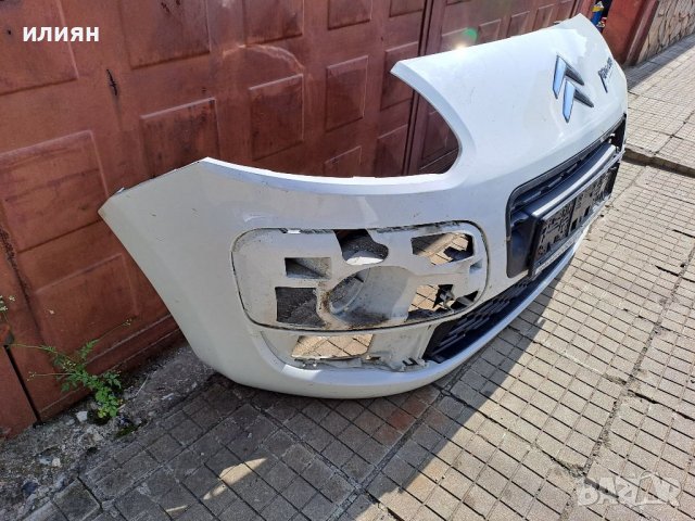 Предна броня за Citroen C3 Picasso 2008г 2009г 2010г 2011г , снимка 4 - Части - 37245685