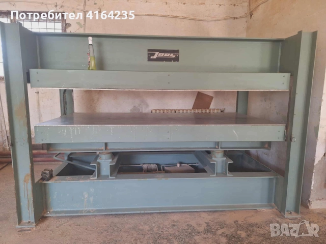 Хидравлична преса за дърво Joos, снимка 2 - Други машини и части - 51843872