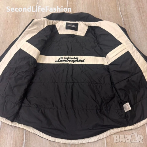 Мъжко яке Lamborghini Automobili Blancpain, размер S, черно, с цип по цялата дължина, водоустойчиво, снимка 6 - Якета - 53100462