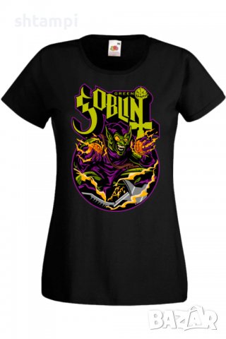 Дамска Тениска Green Goblin,Изненада,Повод,Подарък,Празник, снимка 10 - Тениски - 37642585