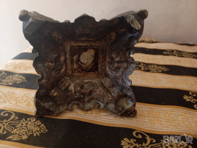 Стар свещник, снимка 5 - Други ценни предмети - 52935447