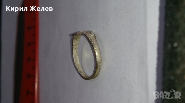 Старинен пръстен сачан над стогодишен - 66891, снимка 3 - Антикварни и старинни предмети - 28996992