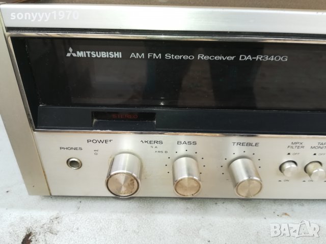 MITSUBISHI STEREO RECEIVER-SWEDEN 1711211936, снимка 8 - Ресийвъри, усилватели, смесителни пултове - 34840902