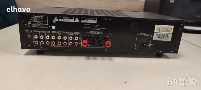 Стерео усилвател Pioneer A-109, снимка 6 - Ресийвъри, усилватели, смесителни пултове - 53367796