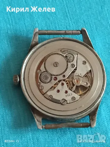 Стар механичен часовник мъжки СССР за части ремонт КОЛЕКЦИЯ 48084, снимка 4 - Антикварни и старинни предмети - 50396610