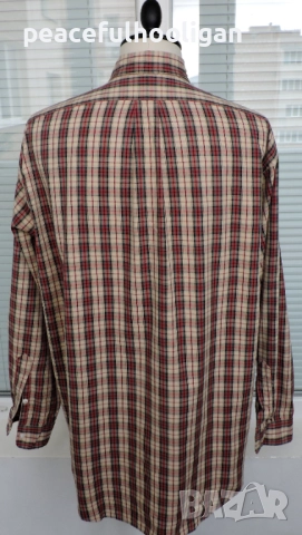 Polo Ralph Lauren Mens Multicolour Checked Long Sleeve Casual Shirt Size XXL, снимка 9 - Ризи - 52949325