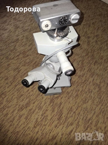 Микроскоп Сarl Zeiss, снимка 2 - Лаборатория - 52918051