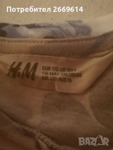 Тениски за момиче 156-160, снимка 3 - Детски тениски и потници - 40526821