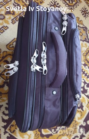 Бизнес куфарче за ръчен багаж,с колелца, снимка 4 - Чанти - 40695486