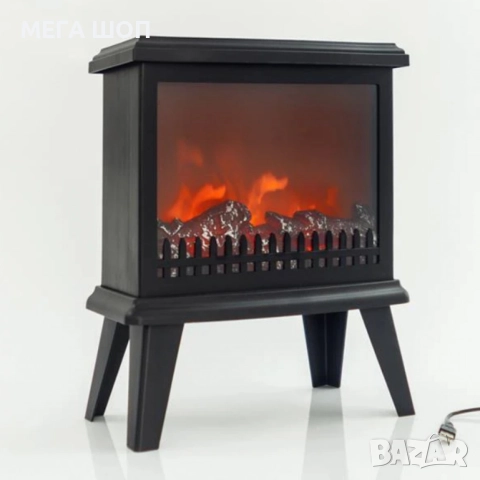 Декоративна коледна камина с реалистичен ефект на горящ огън, снимка 2 - Декорация за дома - 52590141