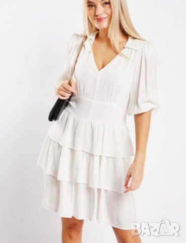 НОВА лятна дамска рокля на волани (размер М)