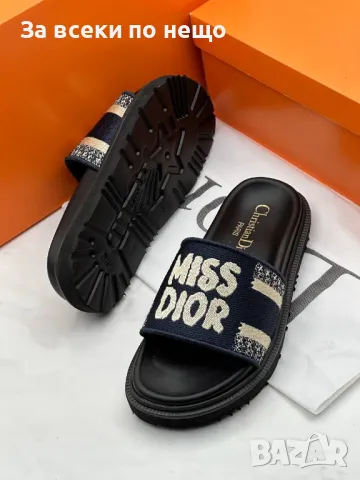 Miss Dior Дамски Чехли Мис Диор - Налични Различни Цветове Код E279, снимка 7 - Чехли - 50415494