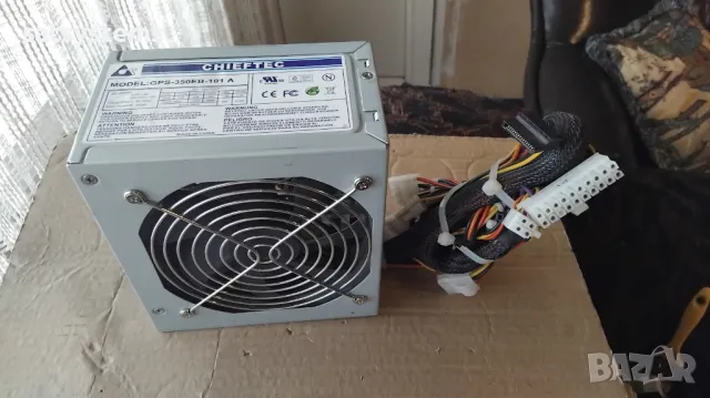 Компютърно захранване 350W Chieftec GPS-350EB-101 A 120mm FAN, снимка 2 - Захранвания и кутии - 48890268