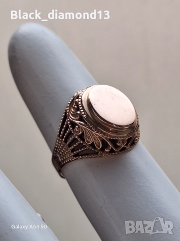 Златен Руски пръстен, снимка 2 - Пръстени - 52824459