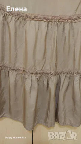 Пола b.uoung.100%коприна. размер S, снимка 9 - Поли - 50207372