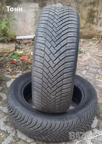 2 броя зимни гуми 215 55 17 Continental dot22