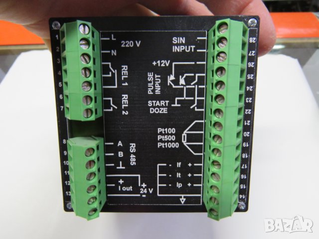 Процес – индикатор ТС800 6- канален 220VAC Вход :6х4-20мА изходи :EMR-3A/250V, снимка 7 - Друга електроника - 28400907