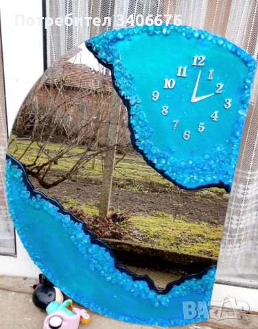 Огледало с епоксидна смола 