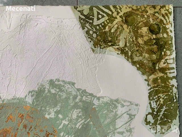 СТОЯН ВЪЛКАНОВ - абстракт/смесена техника, снимка 6 - Картини - 53133342