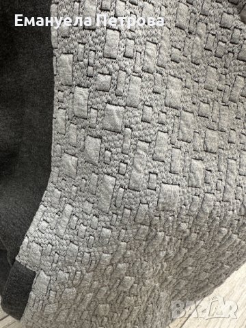 Дамска блуза / широки ръкави / тип пончо / сива ZORNITSA ZRN COLLECTION , снимка 3 - Блузи с дълъг ръкав и пуловери - 38978614
