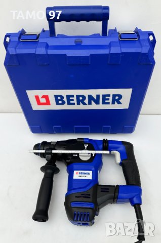 Berner BHD 3-30 - Нов комбиниран перфоратор 950W 3.5J
