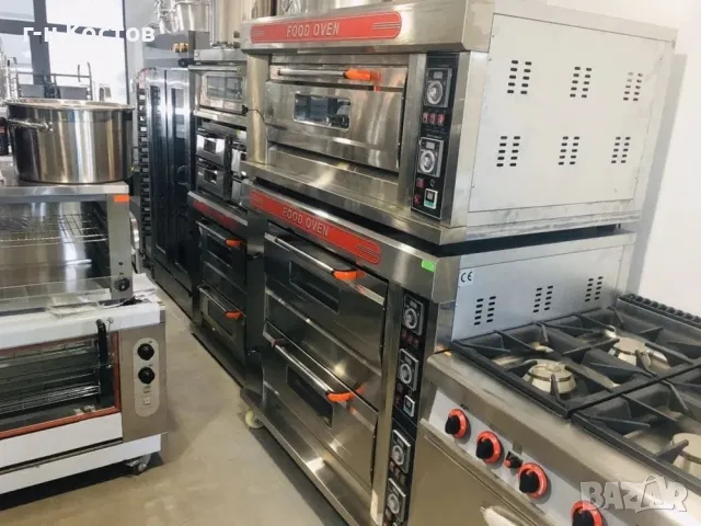 1.Фурна за закуски на едно ниво на Газ Нова Внос от Турция на едно ниво за две тави 60/40см., външни, снимка 5 - Обзавеждане за заведение - 19898920