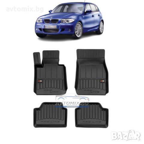 Гумени стелки за BMW 1 серия Е81, Е87, F20, F21 2004-2019 г., ProLine 3D, снимка 1 - Аксесоари и консумативи - 43968436