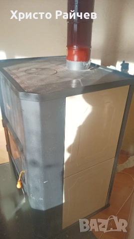 Камина с водна риза Прити, снимка 2 - Камини - 53099851