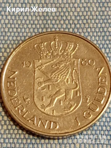 Две монети 50 птас 1957г. Испания - 1 гулден 1980г. Недерландия За КОЛЕКЦИЯ 31633, снимка 6 - Нумизматика и бонистика - 48659876