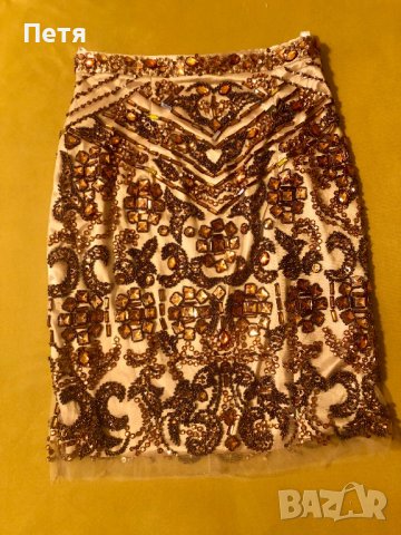 Sherri Hill Дамска пола с камъни