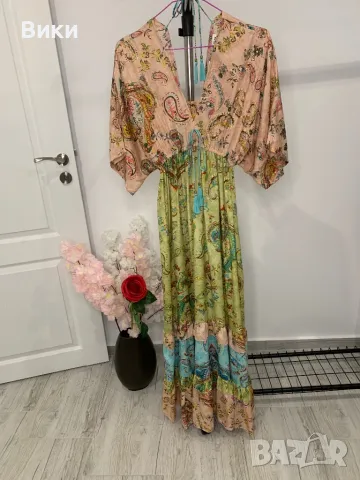 Нова рокля с етикет, универсален размер S-M, снимка 1