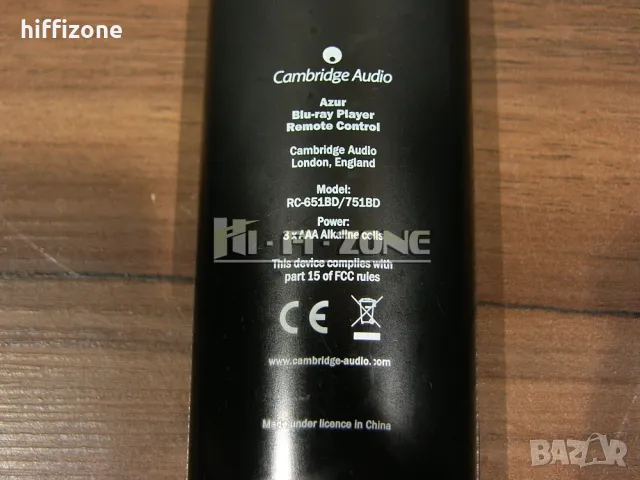  Cambridge audio rc-651bd / 751bd  Дистанционно, снимка 6 - Други - 48103377