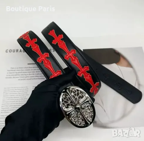 Chrome Hearts оригинален колан, снимка 3 - Колани - 49997073