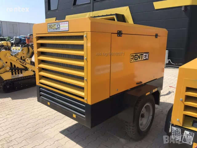 Компресор дизелов 13м3/15bar ПОД НАЕМ от Рентекс, снимка 3 - Други услуги - 50377701