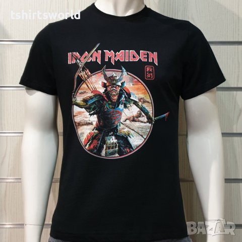 Нова мъжка тениска на музикалната група IRON MAIDEN - Senjutsu Album Palace Circle, снимка 1 - Тениски - 37106815