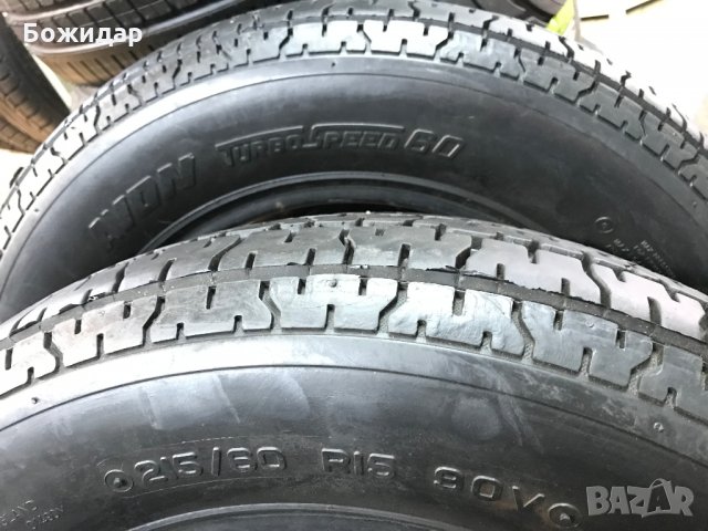 Гуми 215/60/15 AVON Turbospeed 60 2бр, снимка 3 - Гуми и джанти - 28056570