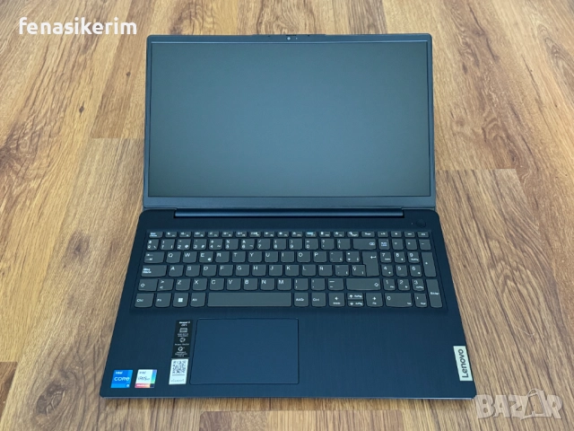 15.6' IPS Core i5-12450H Lenovo IdeaPad Slim 3i 16GB LPDDR5/256GB NVMe/Подсветка/Win 11/Бат 10ч., снимка 3 - Лаптопи за работа - 52837307