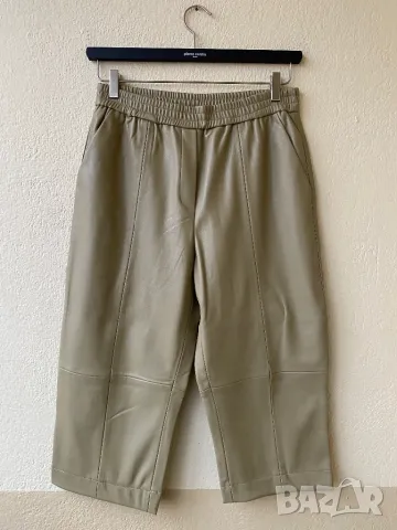 Кожено сако и панталон 7/8 MANGO, снимка 7 - Костюми - 49427651