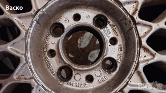 Комплект оригинални BBS 14" за BMW E30, снимка 4 - Гуми и джанти - 53260673