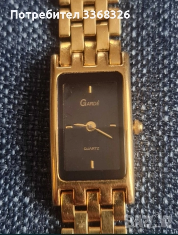 Дамски часовник GARDE GOLD и FOSSIL Jacqueline с кристали, снимка 4 - Дамски - 52921493