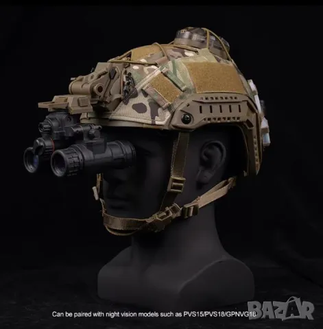 Тактическа Монтажна Стойка за Каска NVG L4 G24 L4G24 PVS15 PVS18 GPNVG18 FAST OPS Airsoft Paintball, снимка 6 - Оборудване и аксесоари за оръжия - 48890032
