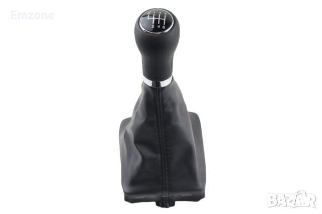 Топка за скоростен лост с кожен маншон и рамка за Ауди Audi A4 B8 А5 Q5 с 6 скорости, снимка 2 - Аксесоари и консумативи - 40480717