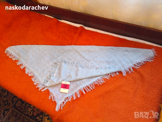 Дамски шал - забрадка старото качество по БДС, снимка 5 - Шалове - 51691838