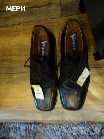 100% Оригинални кожени маркови обувки VENTURINI 